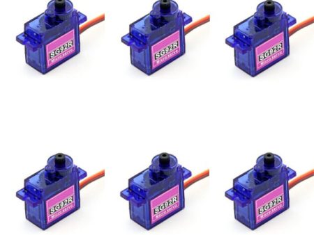 6PCS SG92R Micro Digital Servo 9g 2.5kg For RC Airplane Sale