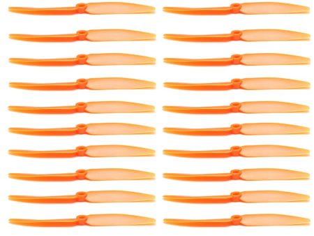 20PCS Gemfan 5030 5X3 ABS Direct Drive Orange Propeller Blade For RC Airplane Cheap