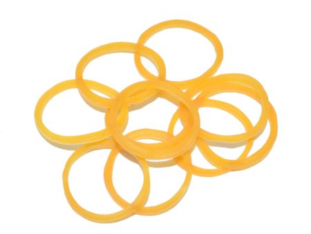 10 Pcs 20mm Yellow Battery Retention Rubber Band For RC FPV Racing Drone Online now