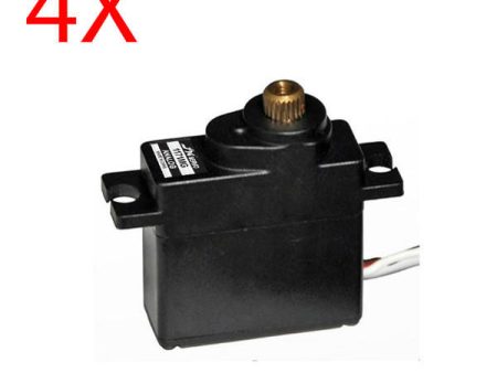 4X JX Servo PS-1171MG 17g 3.5kg Torque Metal Gear Analog Servo for RC Models For Cheap