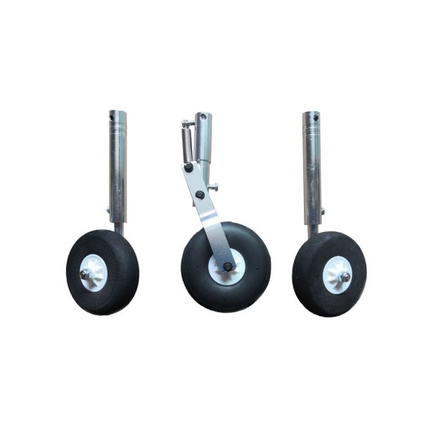 Aluminum Alloy Shock Absorber Retractable Landing Gear Set for RC Airplane Online Hot Sale